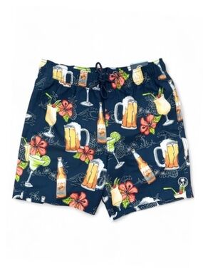 #NWT Men’s Tropical Vacation 7” Swim Trunks with Mesh Liner Size Small